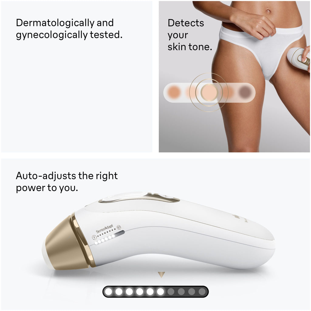 Braun Silk·expert Pro 5 IPL: Alternative to Laser Hair Removal with 4 Caps and Vanity Case PL5347